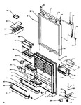 Diagram for 10 - Ref Door