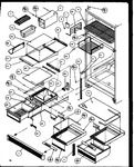 Diagram for 03 - Cabinet Shelving (white