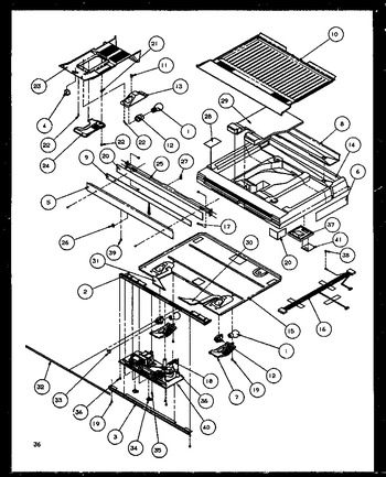 Diagram for TZI21RW (BOM: P1168005W W)