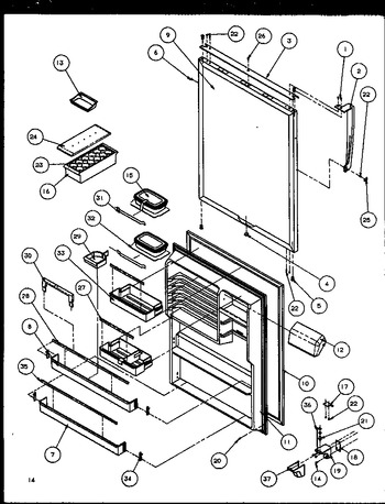 Diagram for TZI21RW (BOM: P1168005W W)