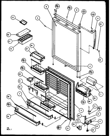 Diagram for TZI22RL (BOM: P1168003W L)