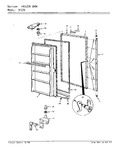 Diagram for 02 - Freezer Door