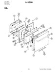 Diagram for 03 - Door (w198w)