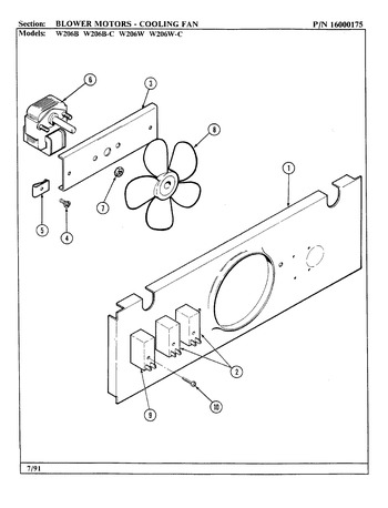 Diagram for W206B-C