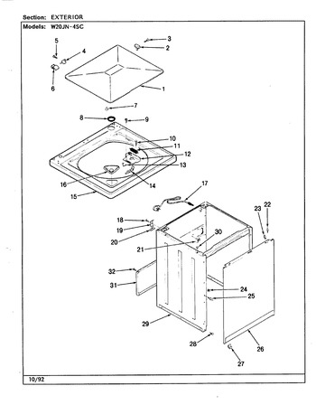 Diagram for W20JY4SC