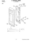 Diagram for 09 - Control Panel-upper Oven