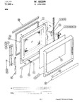 Diagram for 11 - Door-upper Oven