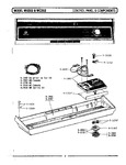 Diagram for 02 - Control Panel & Components