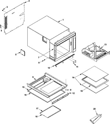 Diagram for WDYRC25J2 (BOM: P1331408M)