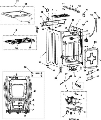 Diagram for WF316BAC/XAA