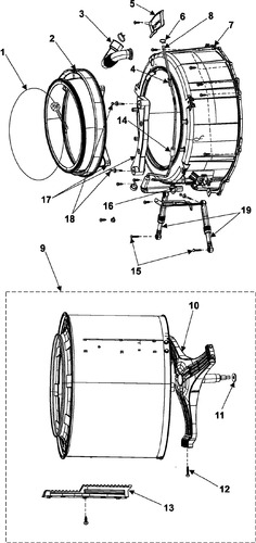 Diagram for WF306BHW