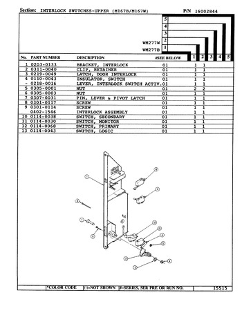 Diagram for WM277W