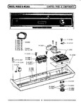 Diagram for 04 - Control Panel & Components