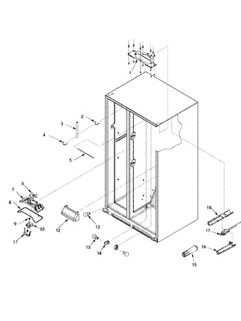 Diagram for XRSR665BW (BOM: PXRSR665BW0)