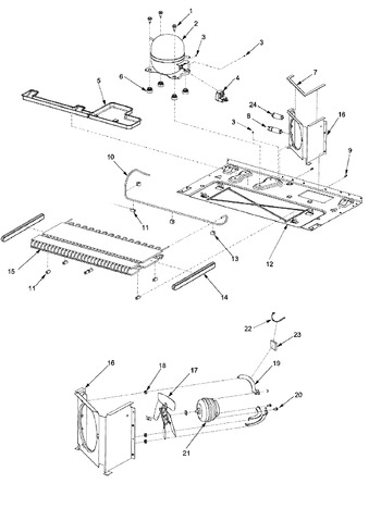 Diagram for XRSR665BW (BOM: PXRSR665BW0)