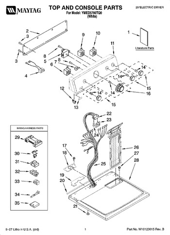 Diagram for YMED5700TQ0