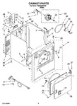 Diagram for 02 - Cabinet Parts