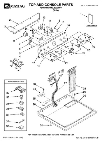 Diagram for YMED5900TW0