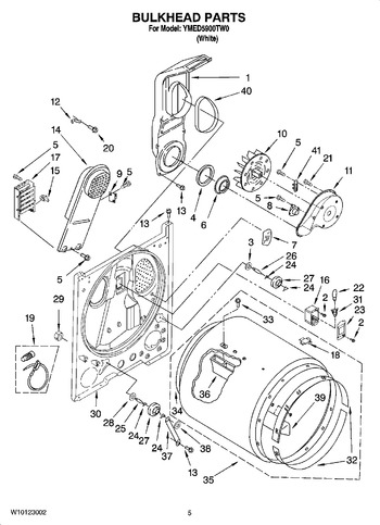 Diagram for YMED5900TW0