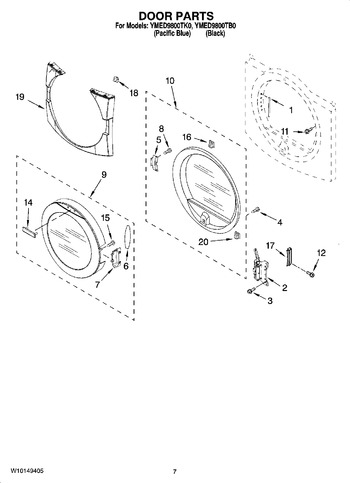 Diagram for YMED9800TB0