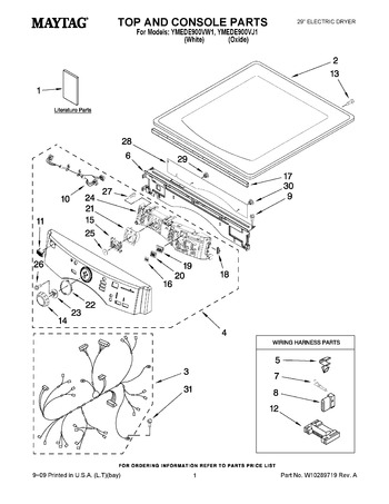 Diagram for YMEDE900VJ1