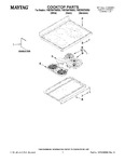 Diagram for 01 - Cooktop Parts