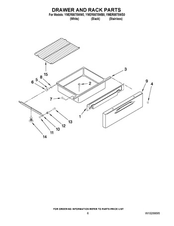 Diagram for YMER8875WW0