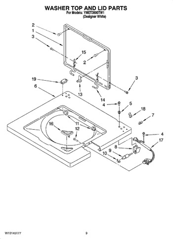 Diagram for YMET3800TW1