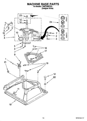 Diagram for YMET3800TW1