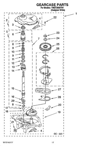 Diagram for YMET3800TW1