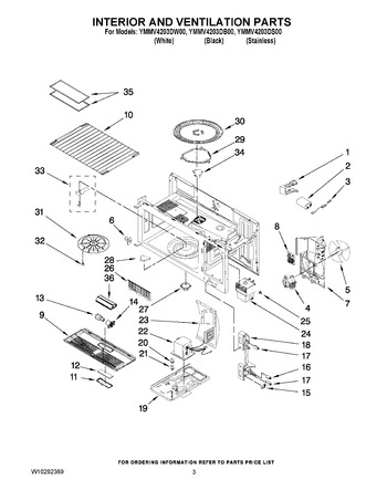 Diagram for YMMV4203DB00