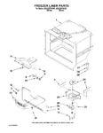 Diagram for 03 - Freezer Liner Parts