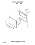 Diagram for 05 - Freezer Door Parts