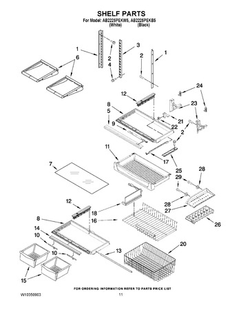 Diagram for AB2225PEKW5