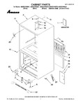 Diagram for 01 - Cabinet Parts