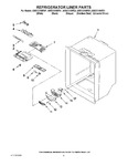 Diagram for 04 - Refrigerator Liner Parts