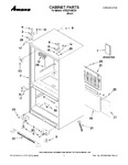 Diagram for 01 - Cabinet Parts