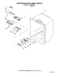 Diagram for 04 - Refrigerator Liner Parts