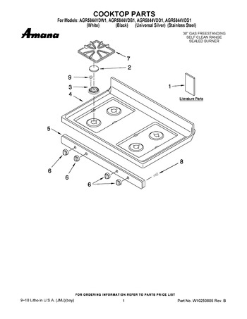 Diagram for AGR5844VDW1