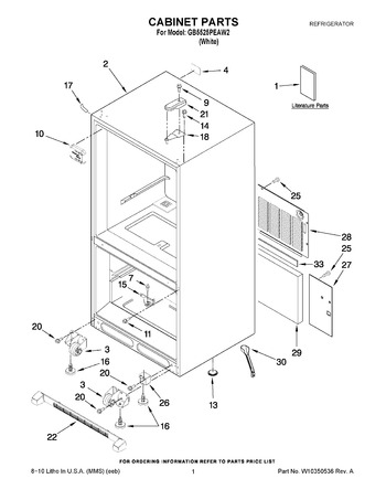 Diagram for GB5525PEAW2