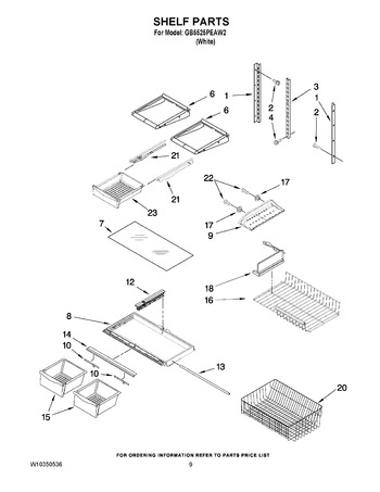 Diagram for GB5525PEAW2