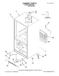 Diagram for 01 - Cabinet Parts