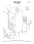 Diagram for 01 - Cabinet Parts