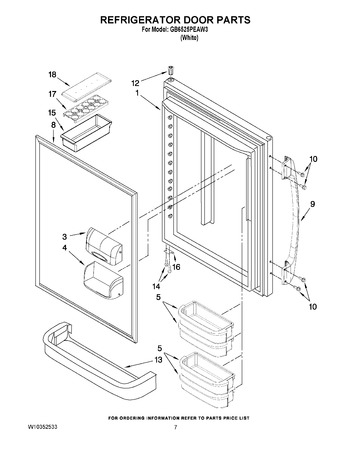 Diagram for GB6525PEAW3