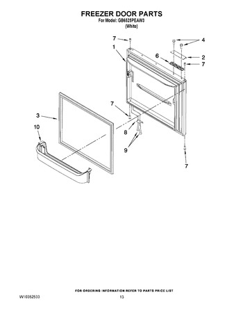 Diagram for GB6525PEAW3