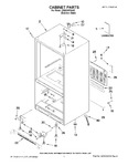 Diagram for 01 - Cabinet Parts