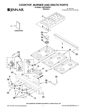 Diagram for JDRP436WP00