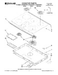 Diagram for 01 - Cooktop Parts