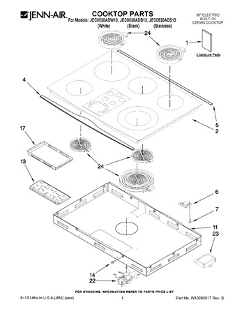 Diagram for JEC0530ADW13