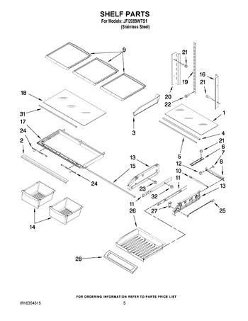 Diagram for JFI2089WTS1